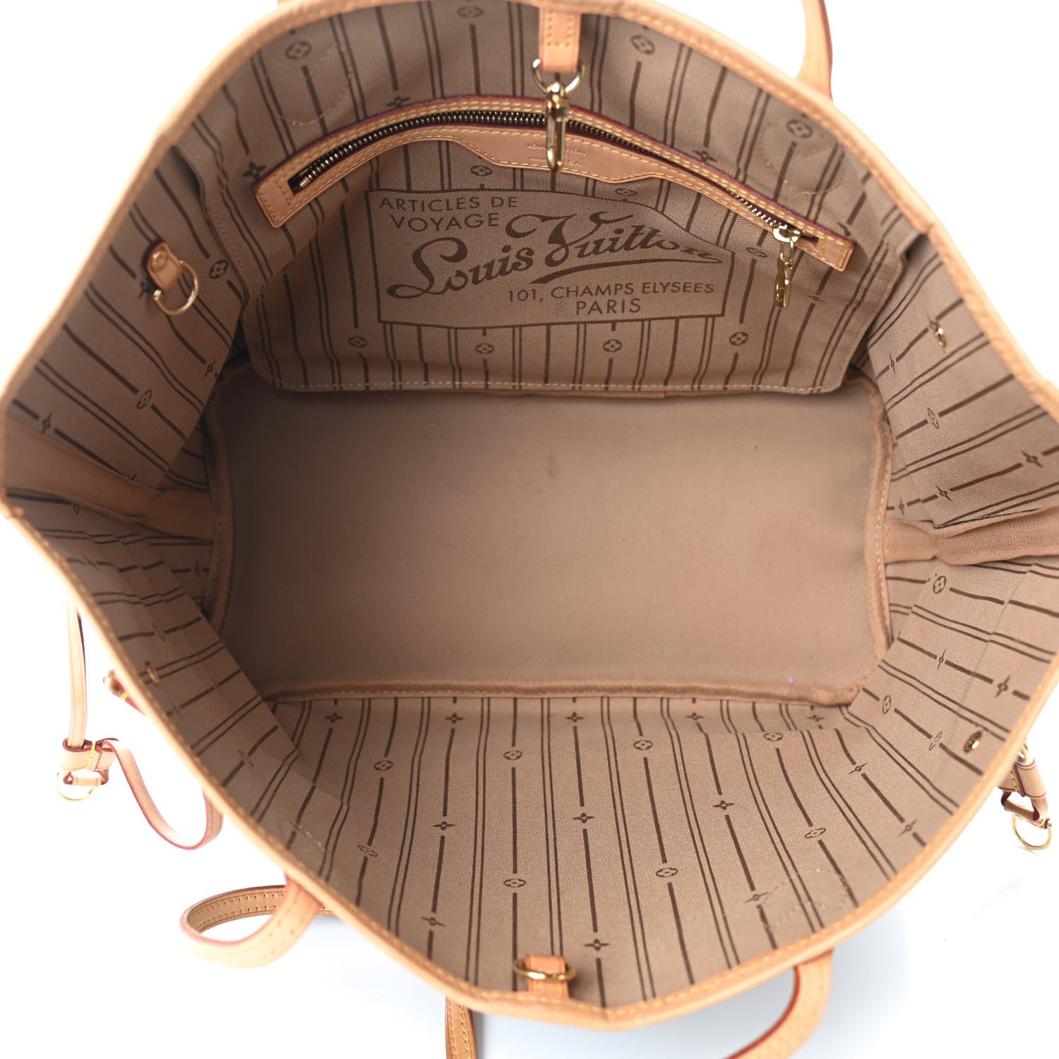 Louis Vuitton Monogram Neverfull MM 5 of 9