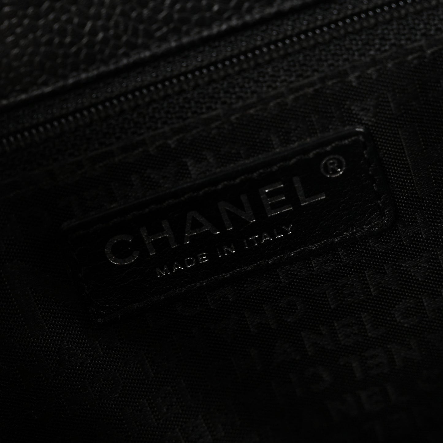 Caviar Quilted Small Mademoiselle Flap Bag Black