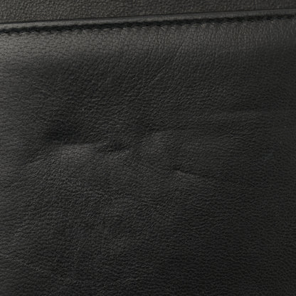 Chanel Lambskin Pyramid Wallet On Chain WOC Black 11 of 12