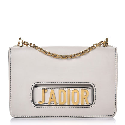 Christian Dior Calfskin J'Adior Chain Flap Bag Off White 1 of 9