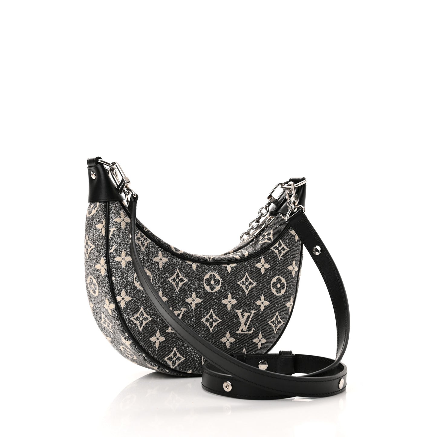 Monogram Jacquard Denim Loop Black