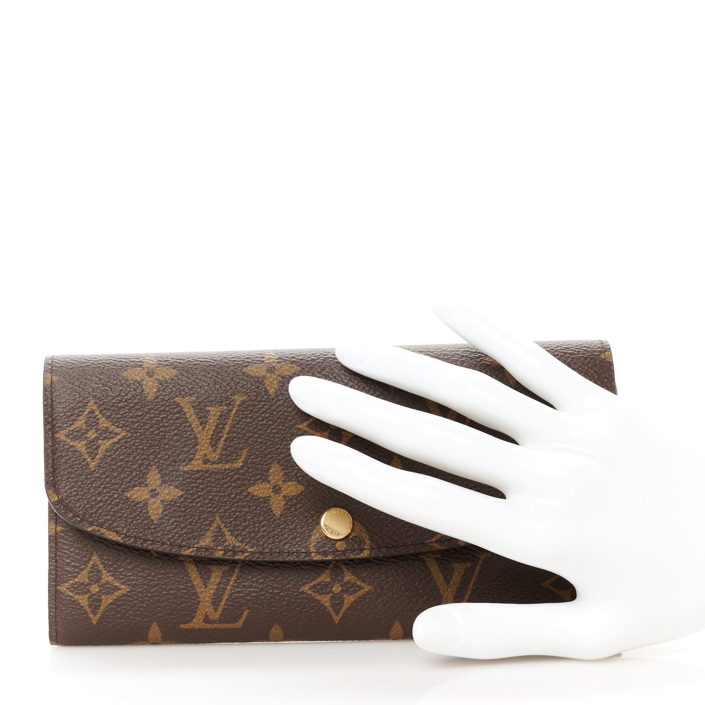 Monogram Emilie Wallet Fuchsia