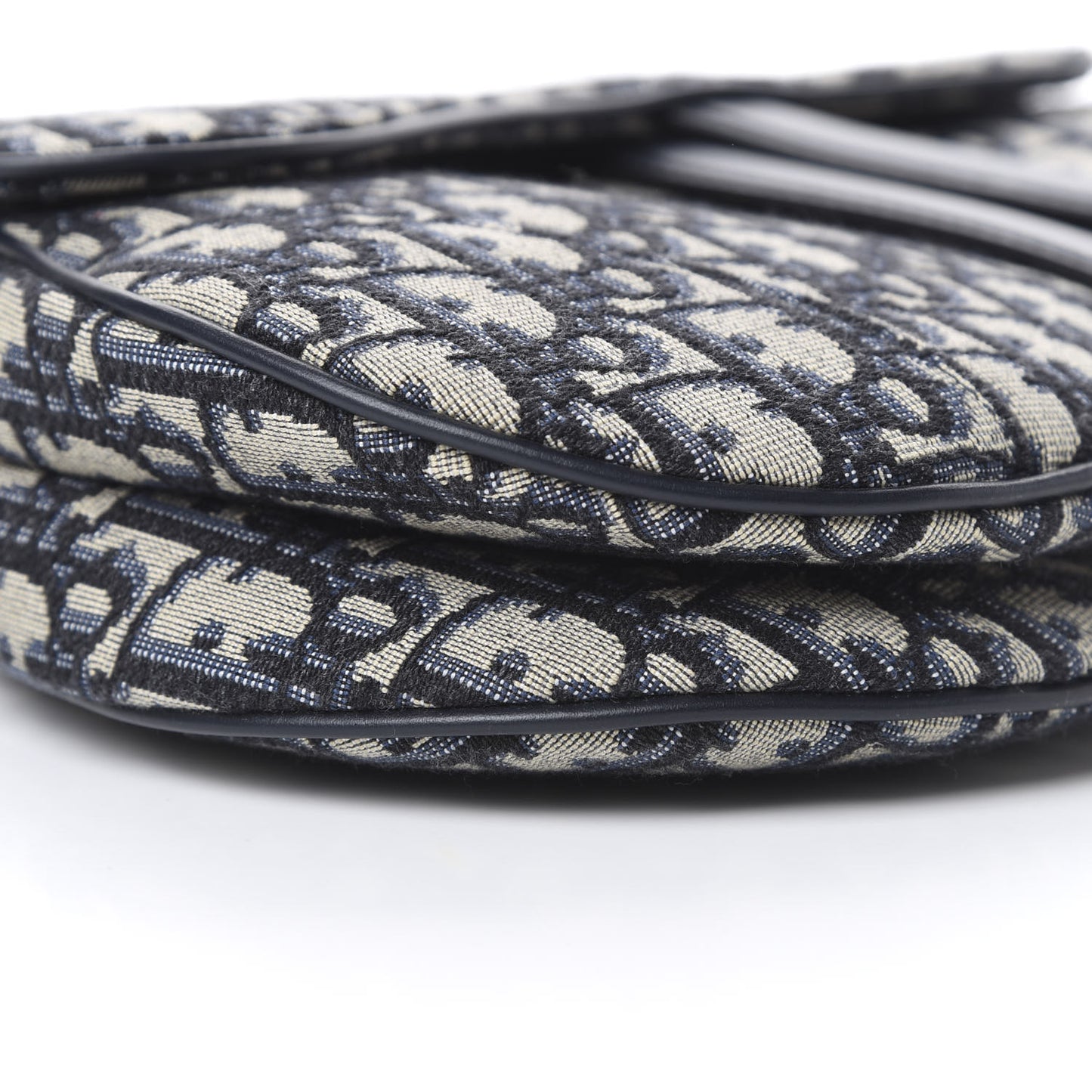 Oblique Saddle Bag Blue