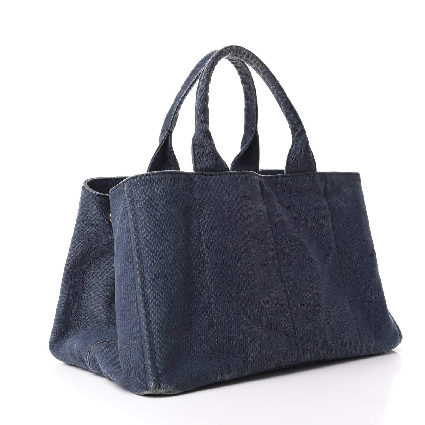 Canvas Canapa Logo Tote Blue