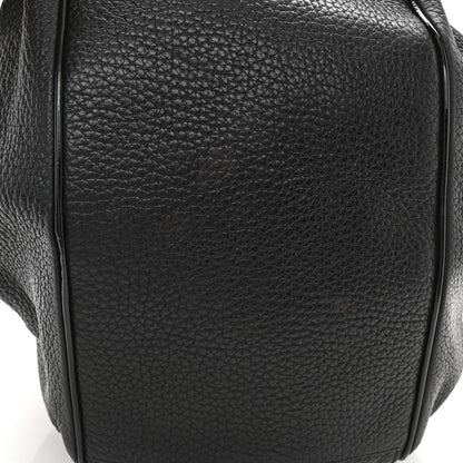 Dolce & Gabbana Calfskin Buckle Satchel Black 10 of 10