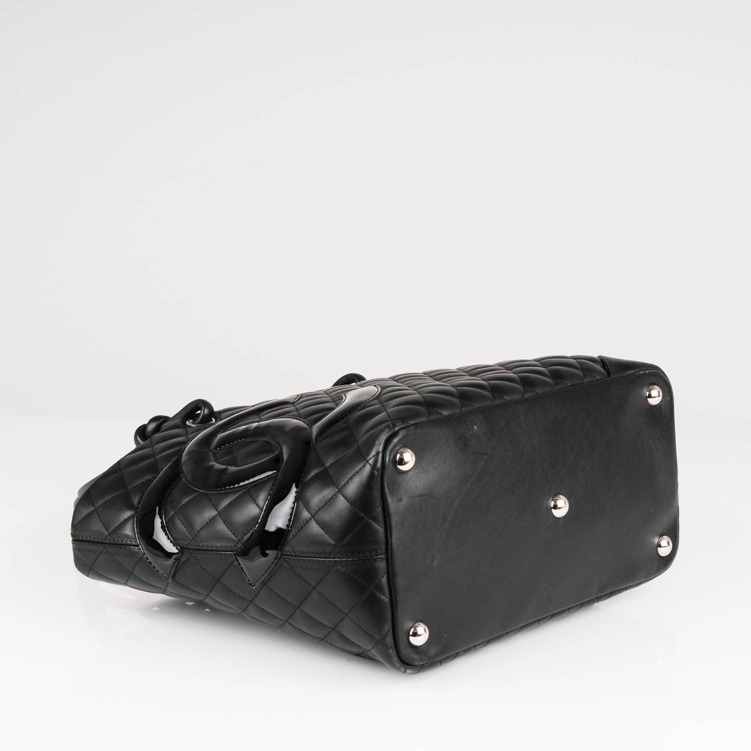 Chanel Calfskin Quilted Large Cambon Tote Black 4 of 7