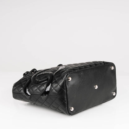Chanel Calfskin Quilted Large Cambon Tote Black 4 of 7