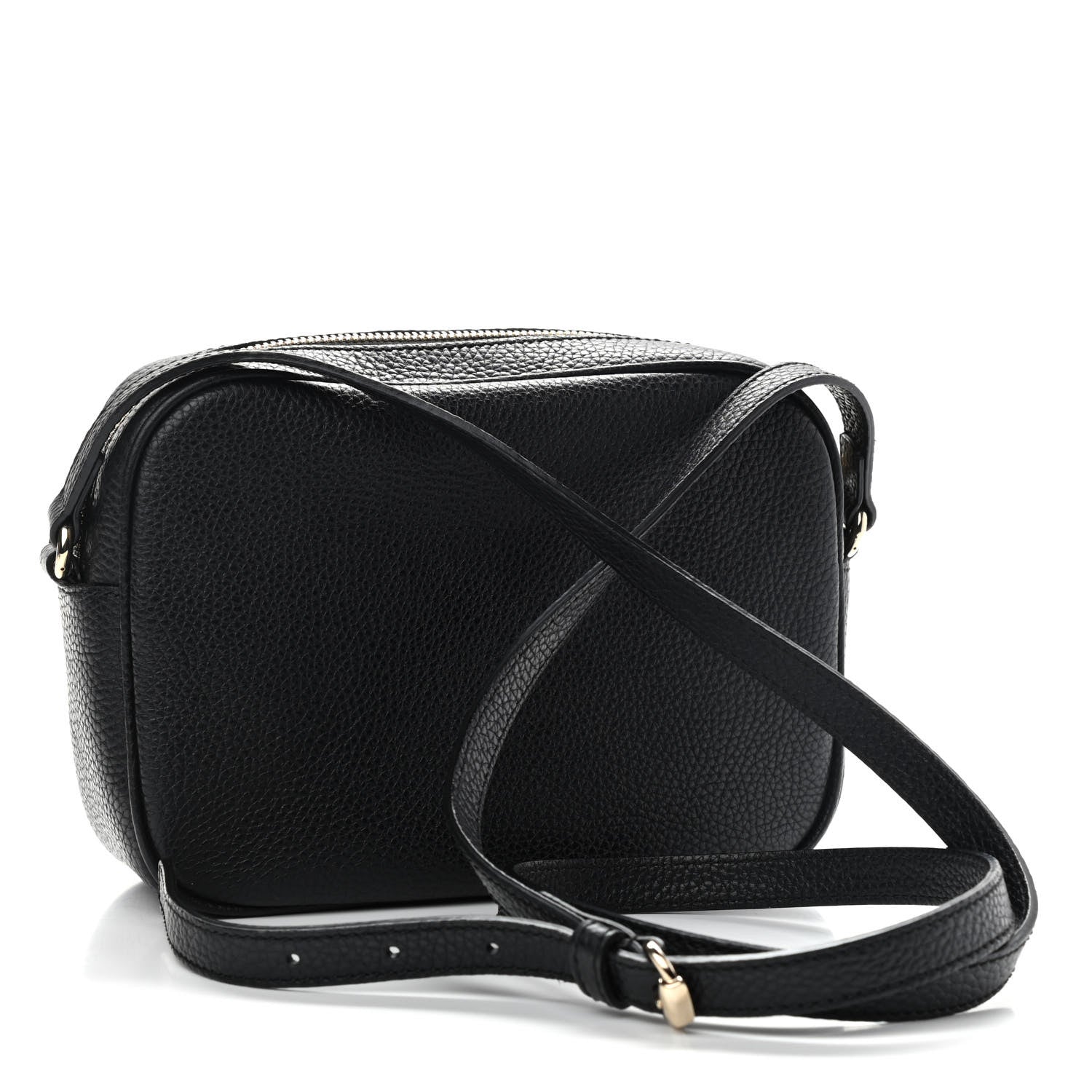 Gucci Pebbled Calfskin Small Soho Disco Bag Black 3 of 9