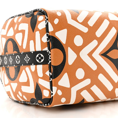 Louis Vuitton Monogram Giant Crafty Speedy Bandouliere 25 Creme Caramel 8 of 9