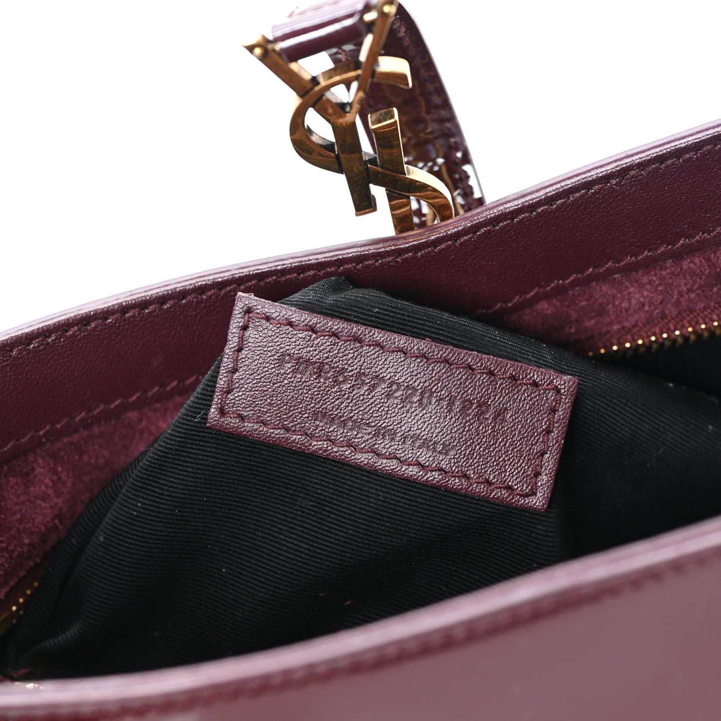 Patent Le 5 A 7 Hobo Bordeaux