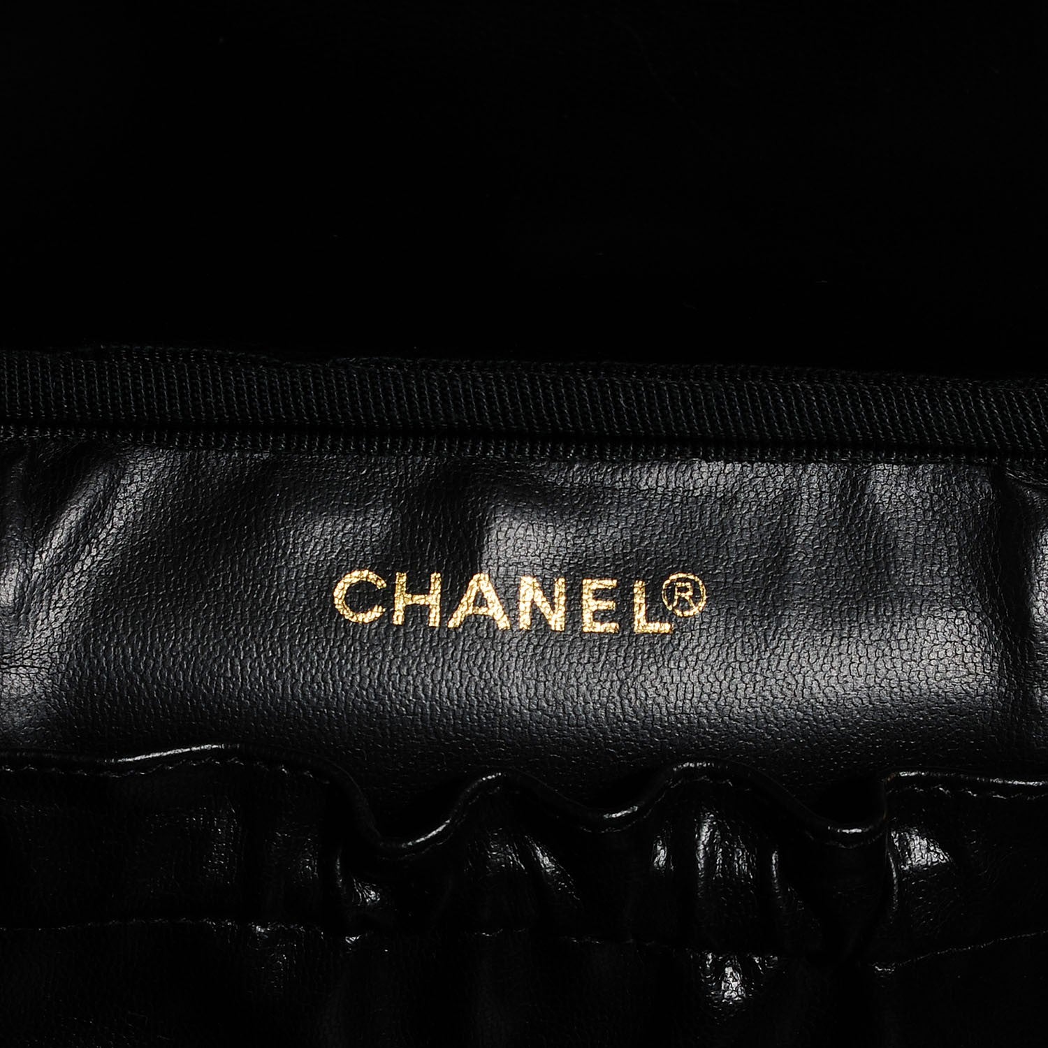 Chanel Caviar Cosmetic Case Black 6 of 9