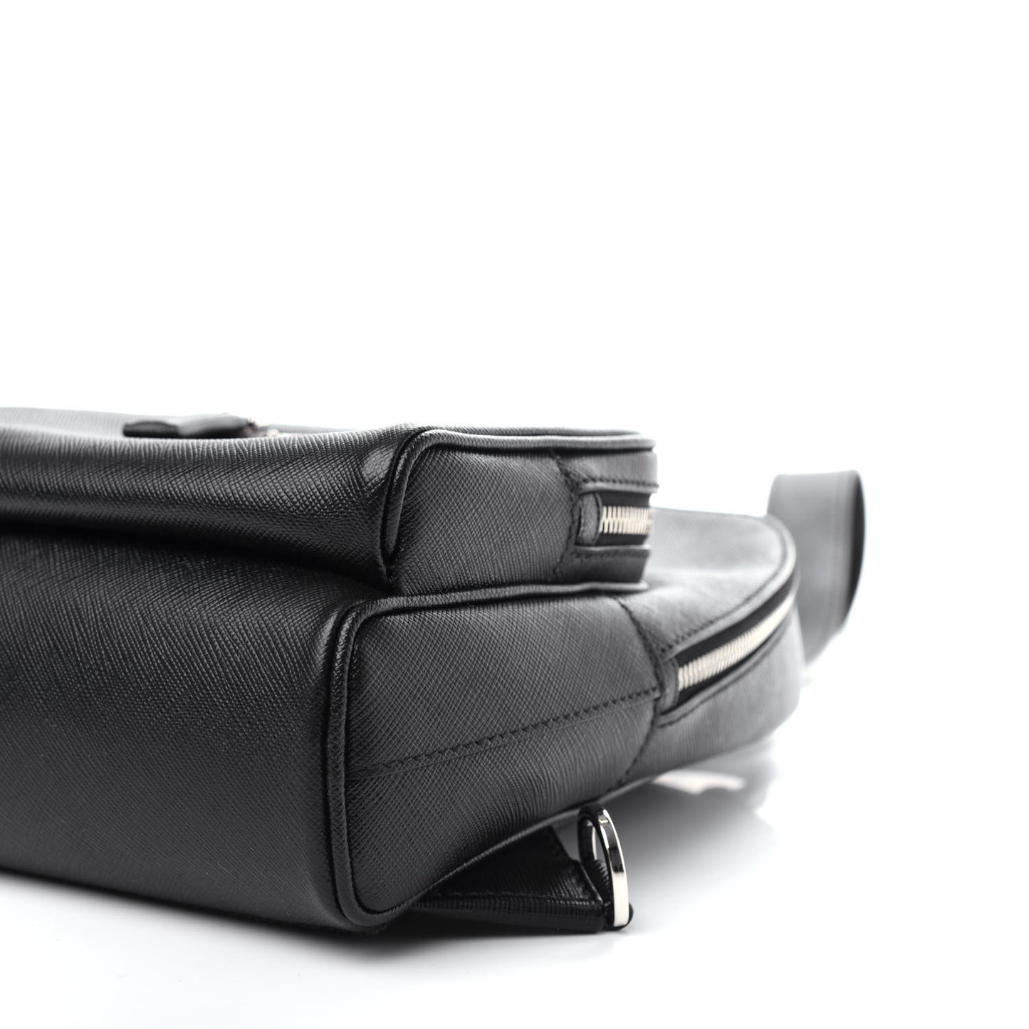 Saffiano Sling Backpack Black