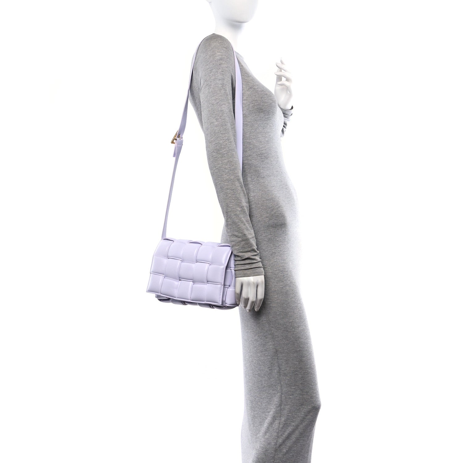 Bottega Veneta Nappa Maxi Intreccio Padded Cassette Crossbody Bag Mirth Washed 2 of 10