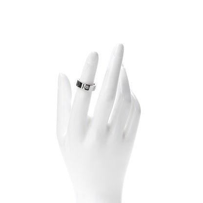 Cartier 18K White Gold 3 Diamond 5.5mm LOVE Ring 47 4 2 of 5