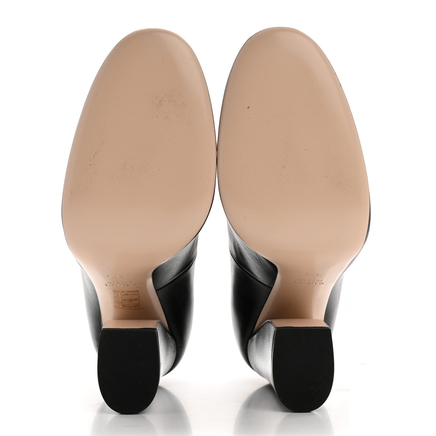 Malaga Kid Pearl Embellished Willow Loafer Pumps 37.5 Black