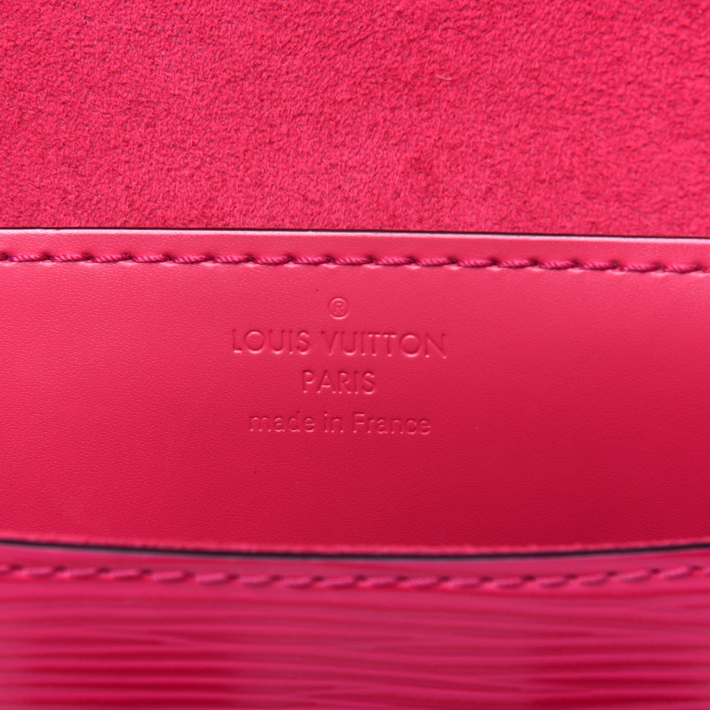 Epi Louise Strap PM Hot Pink