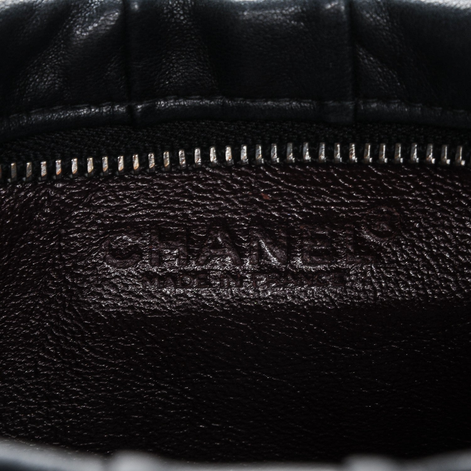 Chanel Lambskin Pleated Tassel Shoulder Bag Black 6 of 8