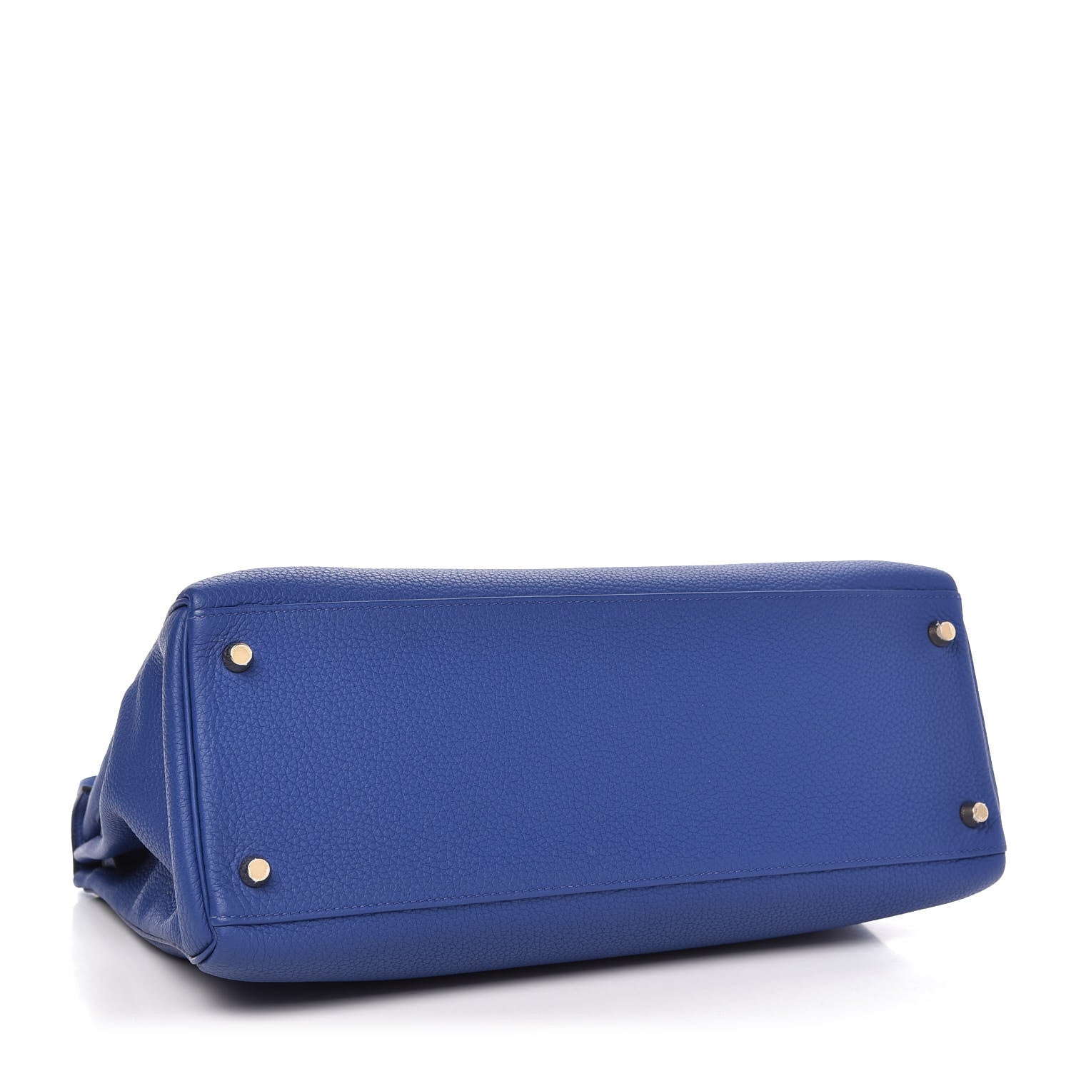 Hermes Togo Kelly Retourne 35 Bleu Electrique 4 of 11