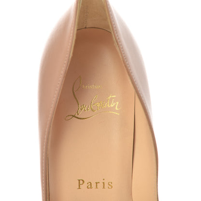 Christian Louboutin Nappa Apostrophy 100 Pumps 36 Nude 8 of 10