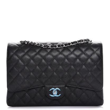 Chanel Caviar Quilted Maxi Double Flap Black 1 of 9