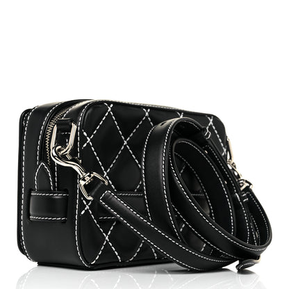 Alexander McQueen Calfskin Quilted The Myth Crossbody Bag Black 2 of 9