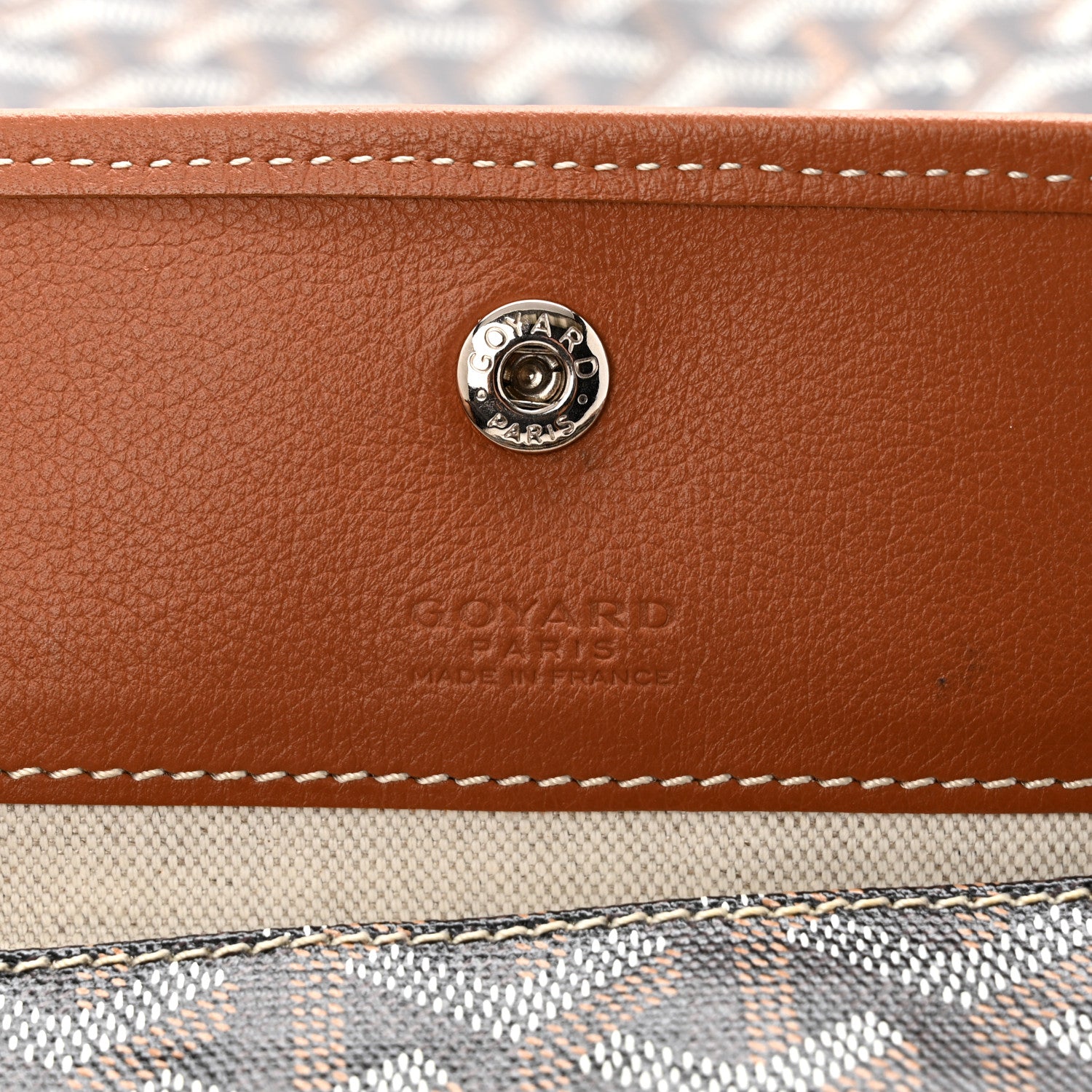 Goyard Goyardine Saint Louis GM Black Gold 7 of 15