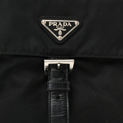 Prada Nylon Tessuto Vela Messenger Bag Black 14 of 15