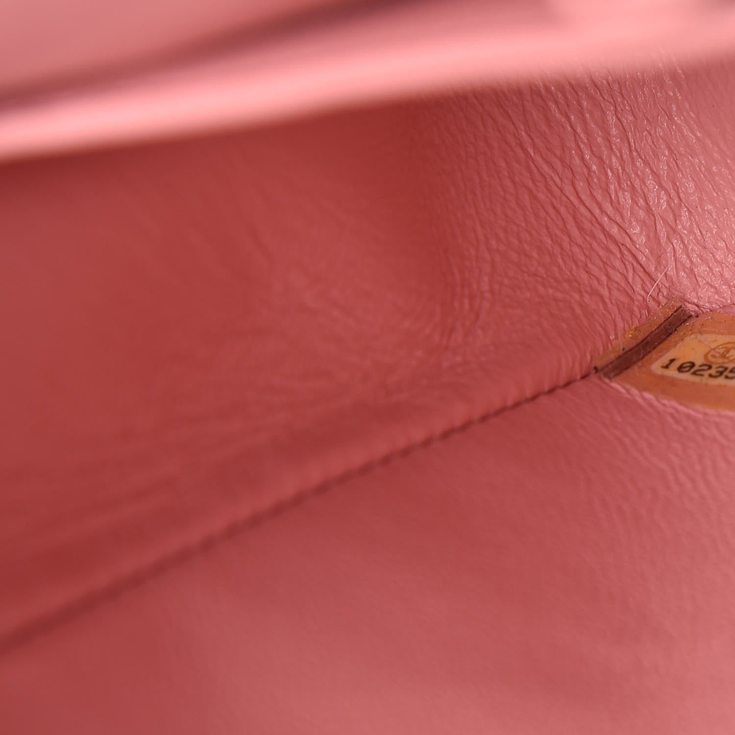 Chanel Lambskin Quilted Medium Double Flap Light Pink 8 of 8