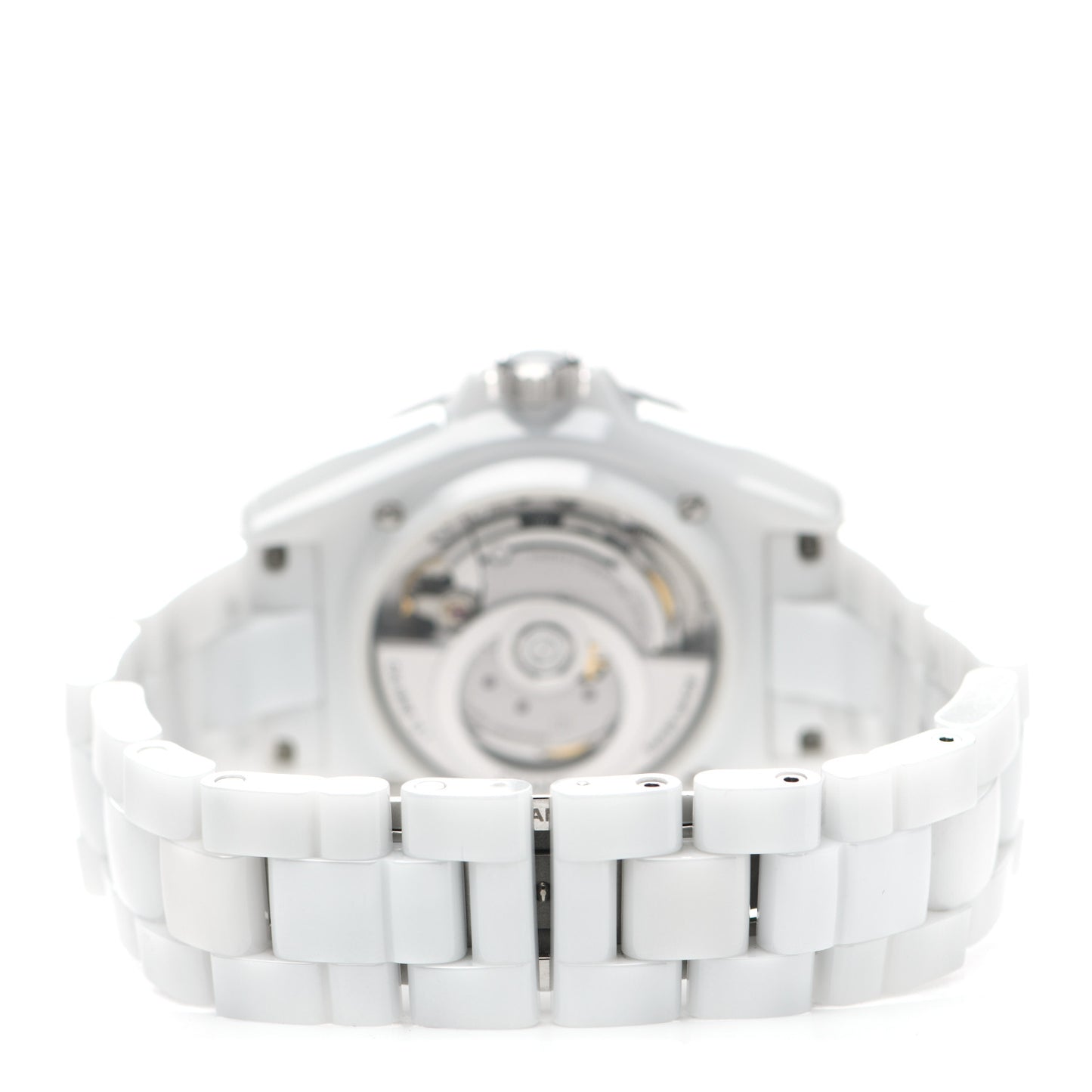 Stainless Steel Ceramic 38mm J12 Automatic Watch White