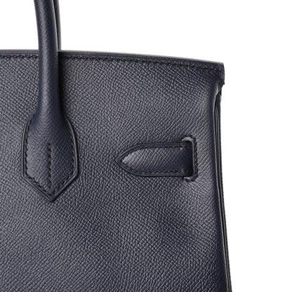 Hermes Epsom Birkin 30 Bleu Indigo 22 of 33