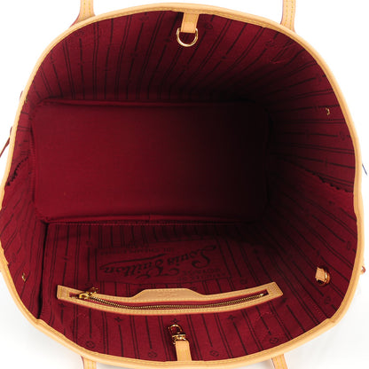 Louis Vuitton Monogram My LV Heritage Neverfull MM Bordeaux Ivory 6 of 8