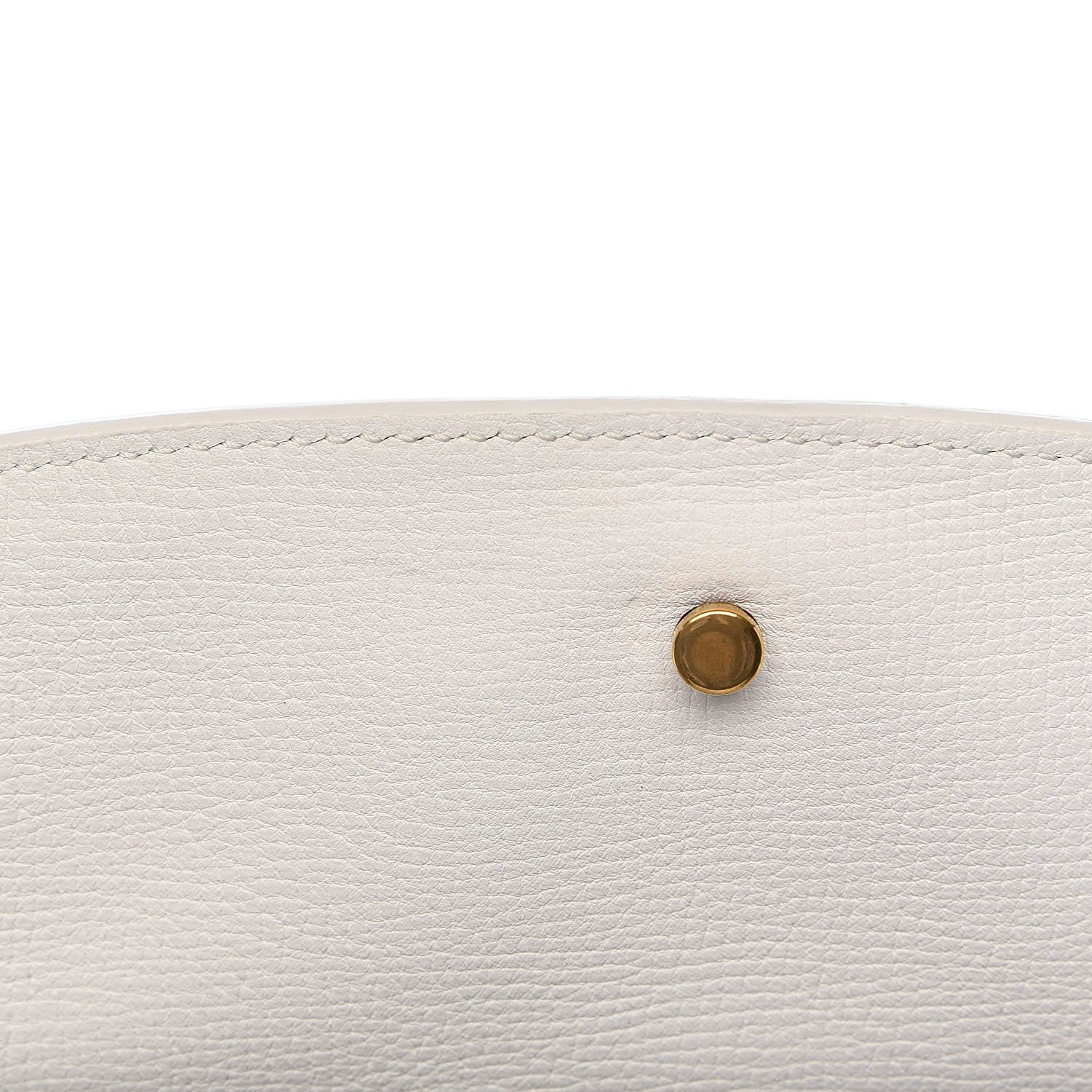 Burberry Grainy Calfskin Broguing Tassel Small Macken Crossbody Bag Chalk White 8 of 11