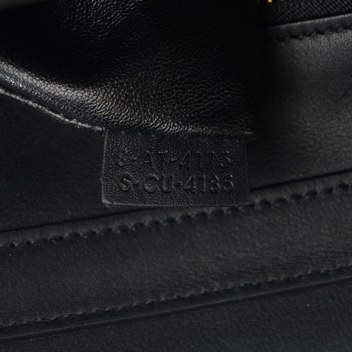 Smooth Calfskin Micro Luggage Black