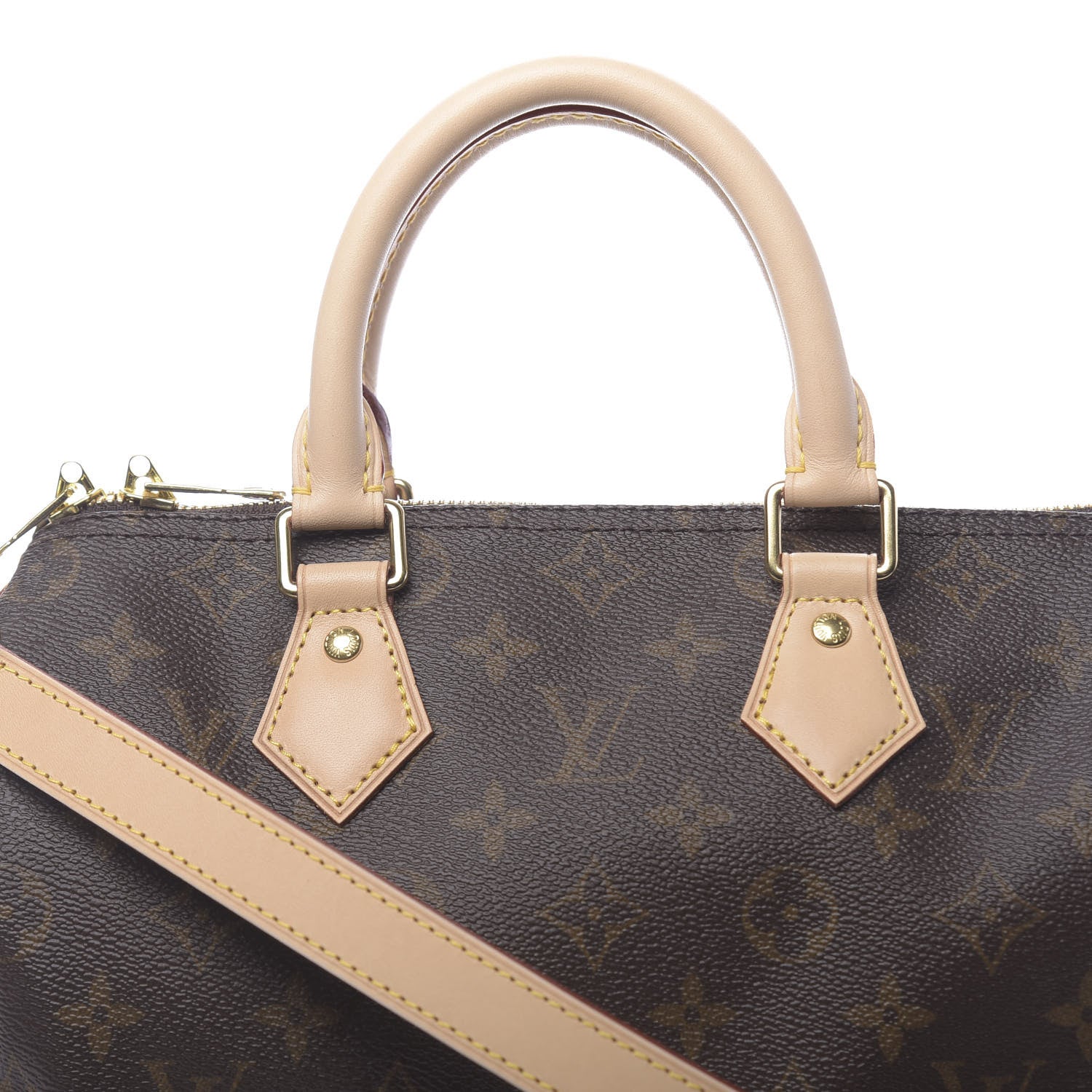 Louis Vuitton Monogram Speedy Bandouliere 25 10 of 10