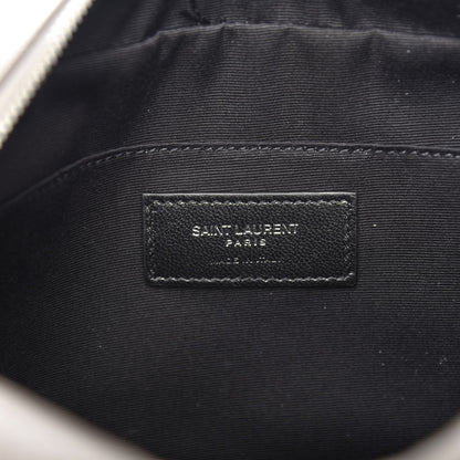 Saint Laurent Lambskin Monogram Small Lou Camera Bag Fog 6 of 10
