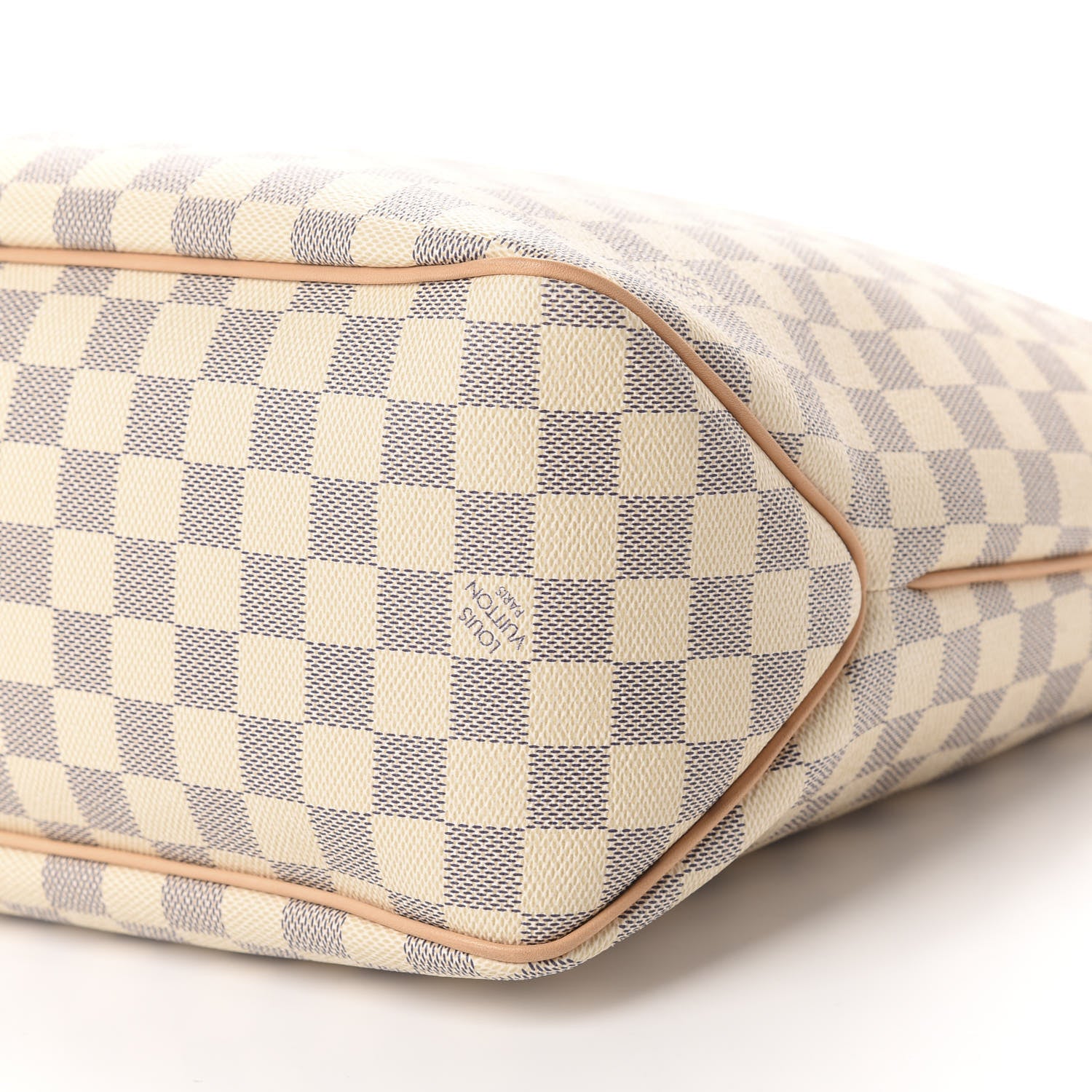 Louis Vuitton Damier Azur Delightful MM Rose Ballerine 7 of 11