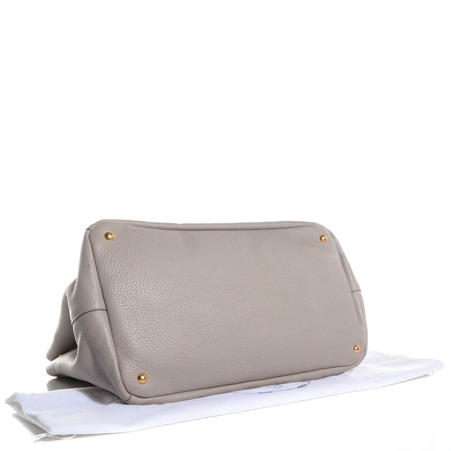 Prada Vitello Daino Tote Argilla 4 of 11