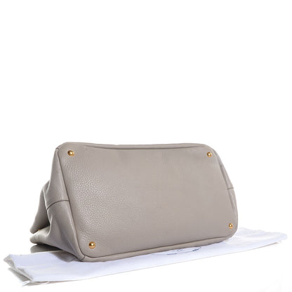 Prada Vitello Daino Tote Argilla 4 of 11