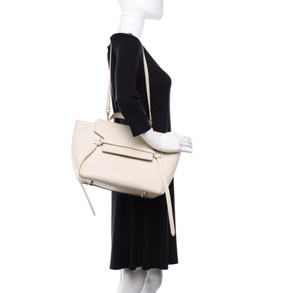 Celine Grained Calfskin Mini Belt Bag White 2 of 14