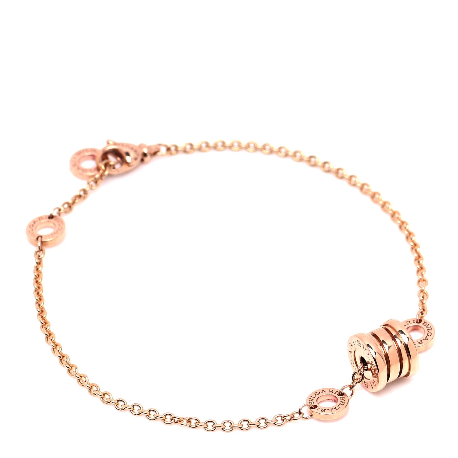 Bulgari 18K Rose Gold B.Zero1 Bracelet 1 of 4