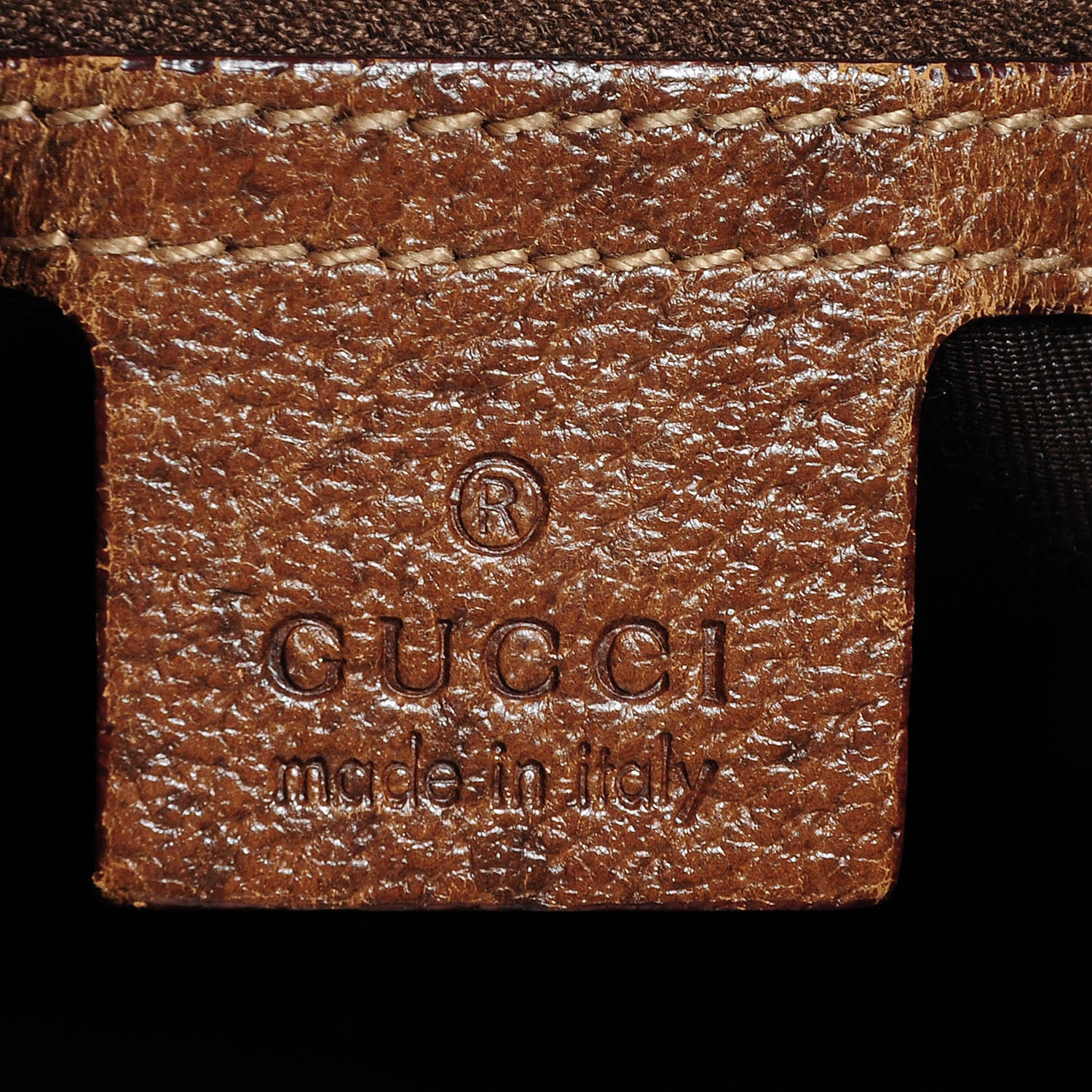 Gucci Monogram Pelham Studded Shoulder Bag Brown 6 of 7