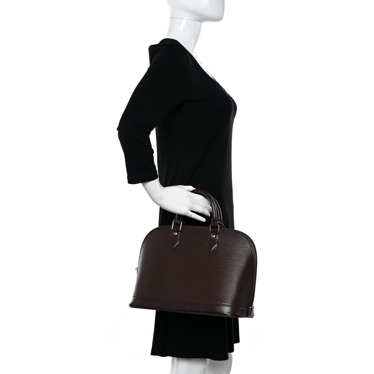Louis Vuitton Epi Alma PM Moka 2 of 10