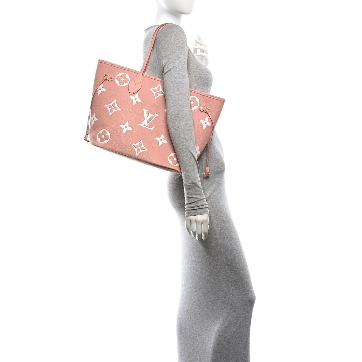 Empreinte Monogram Giant Neverfull MM Trianon Pink Cream