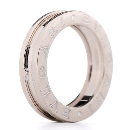 Bulgari 18K White Gold B.Zero1 One-Band Ring 48 4.5 4 of 5