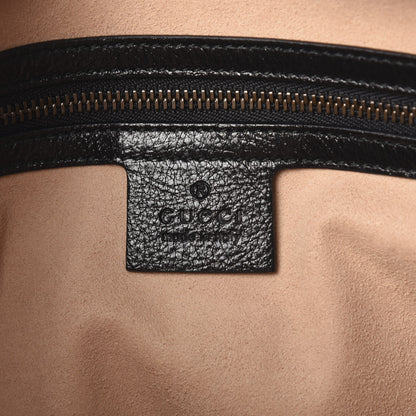 Gucci Vintage Calfskin Matelasse Medium GG Marmont Slim Tote Black 6 of 9