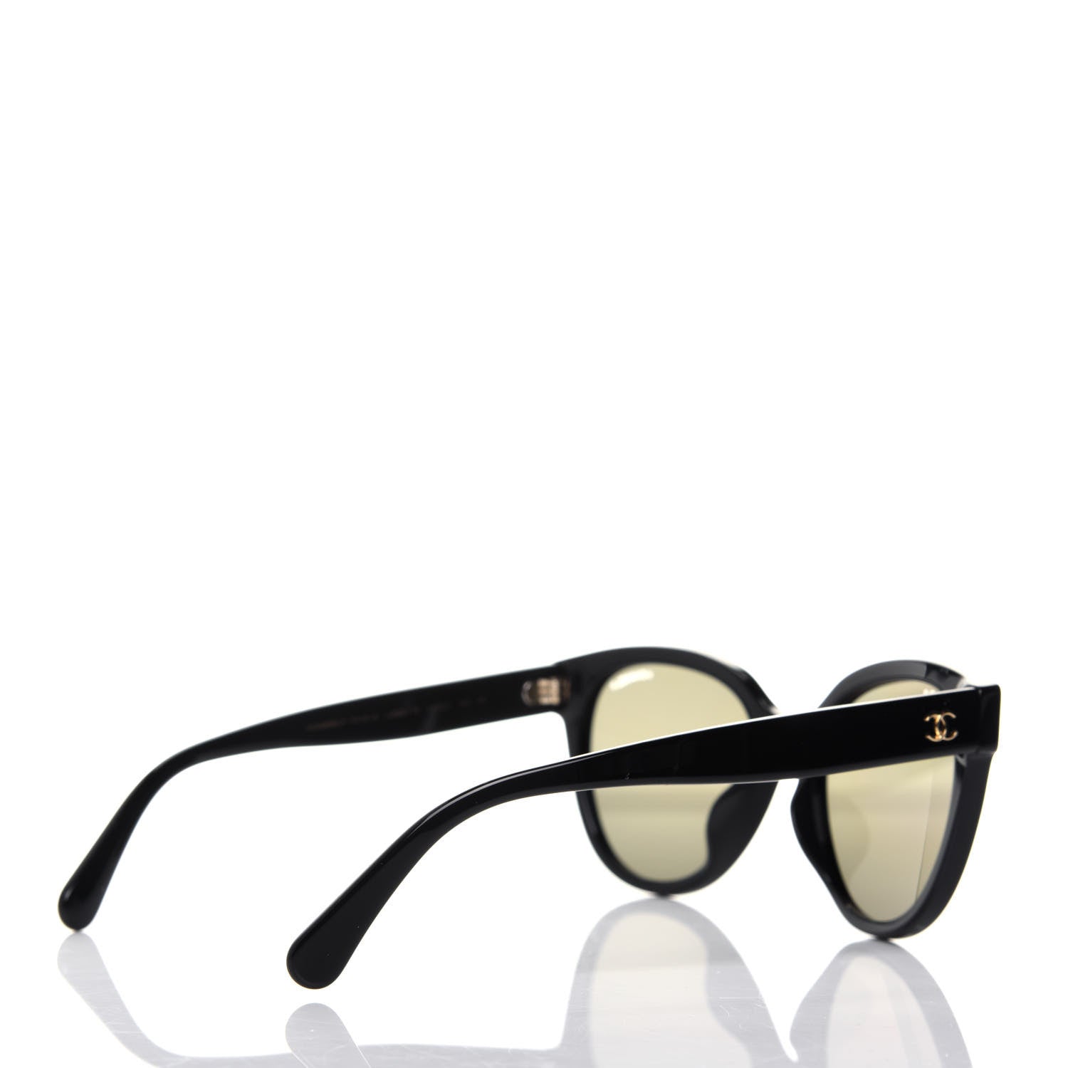 Chanel Acetate CC Butterfly Sunglasses 5414 Black 4 of 9