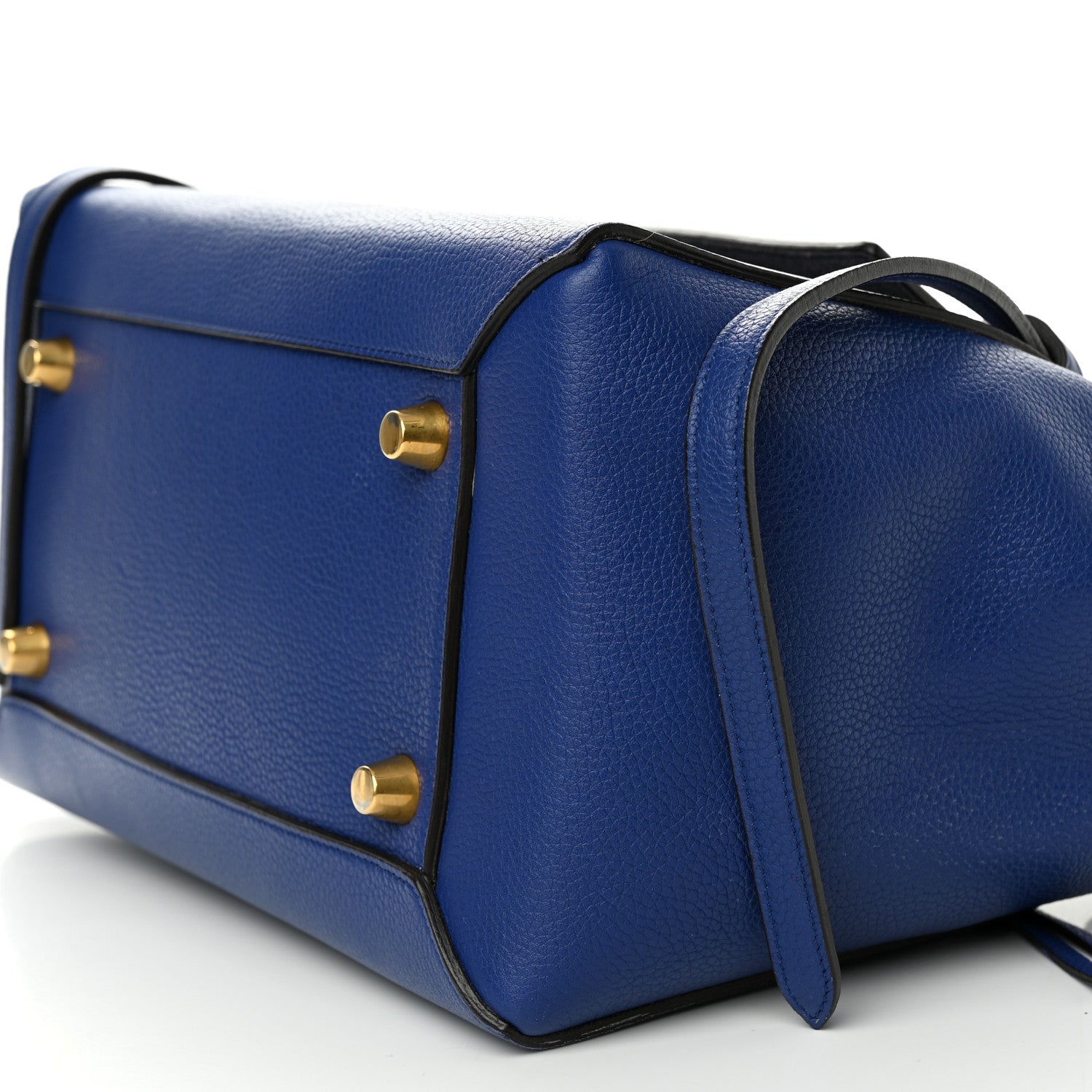 Celine Grained Calfskin Mini Belt Bag Indigo 11 of 16