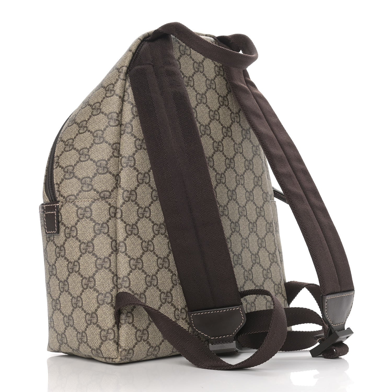 Gucci GG Supreme Monogram Margaux Calfskin Childrens Day Backpack Beige Ebony Cocoa Dark Chocolate 2 of 9