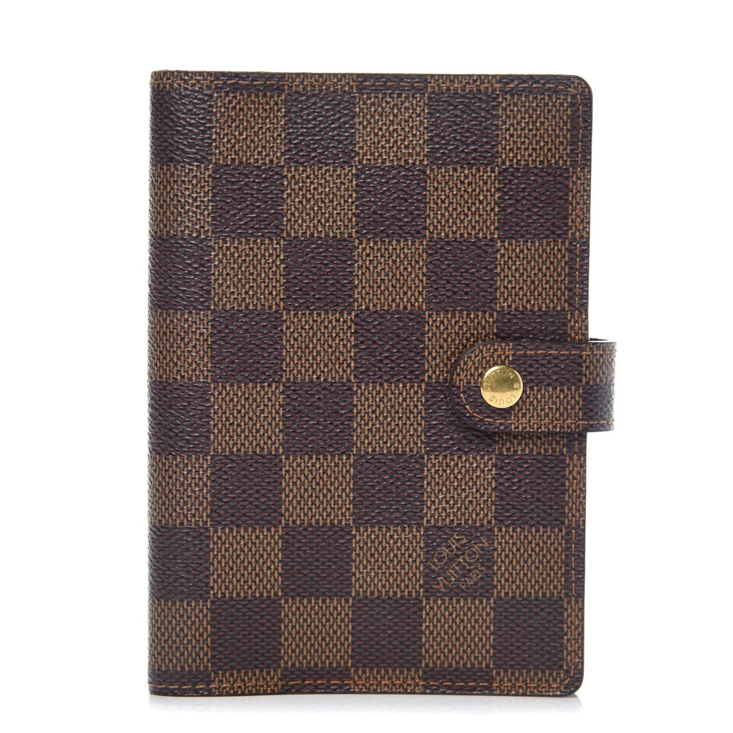 Damier Ebene Small Ring Agenda Cover