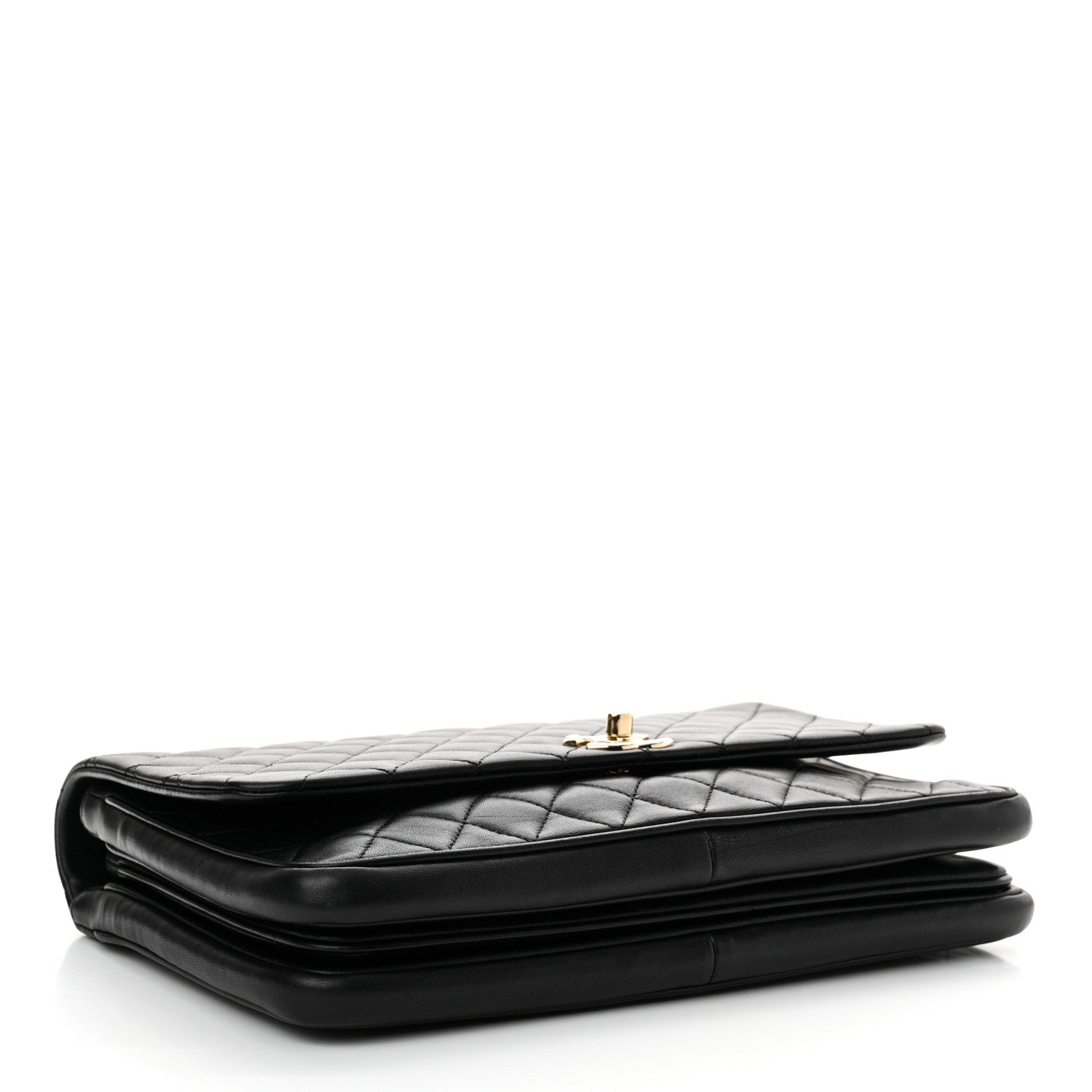 Chanel Lambskin Quilted Medium Citizen Chic Flap Black 4 of 13